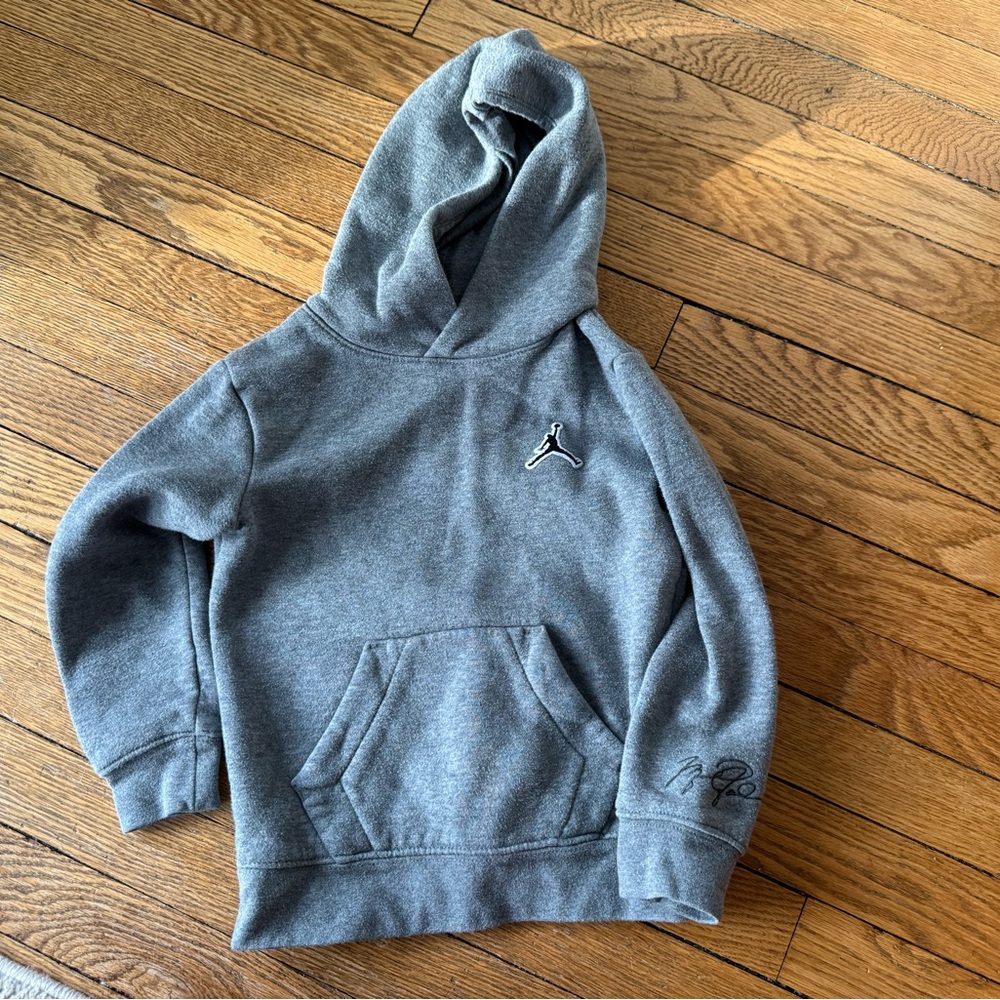 Jordan Gray Kids Hoodie - Size 4